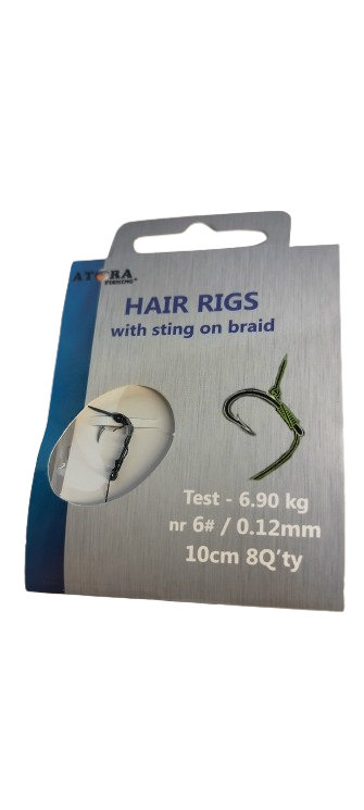 ATORA HAIR RIGS 10cm PINTAS pavadėlis