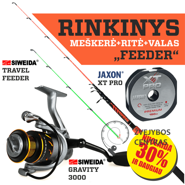 Žvejo mėgėjo -„FEEDER - DUGNINĖS“ RINKINYS